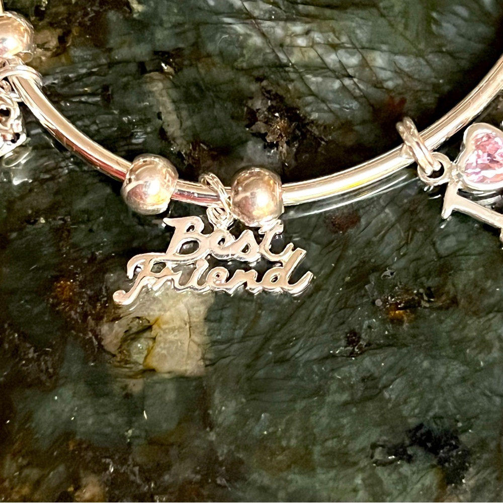 Silver charm bracelet and necklace - Picture 8 of 10